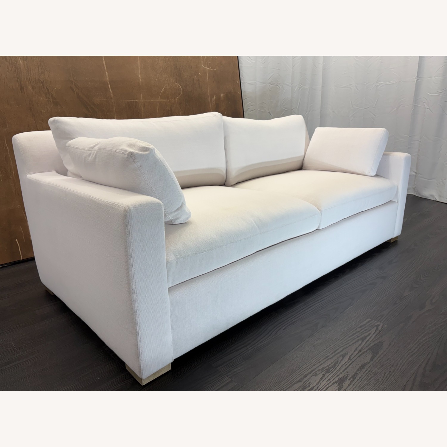 Restoration Hardware Belgian Track Arm Sofa – 7' Luxe Depth - image-9