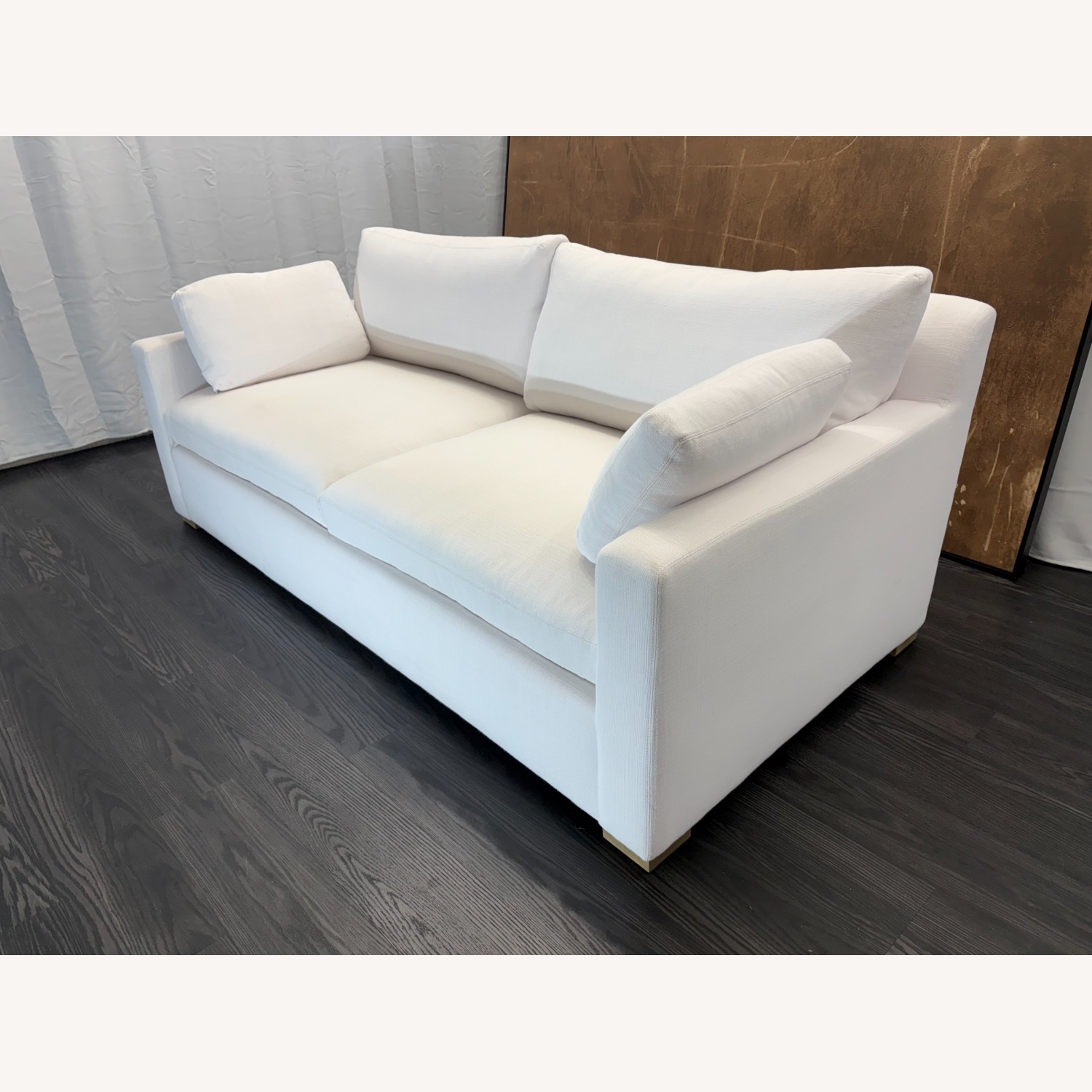 Restoration Hardware Belgian Track Arm Sofa – 7' Luxe Depth - image-23