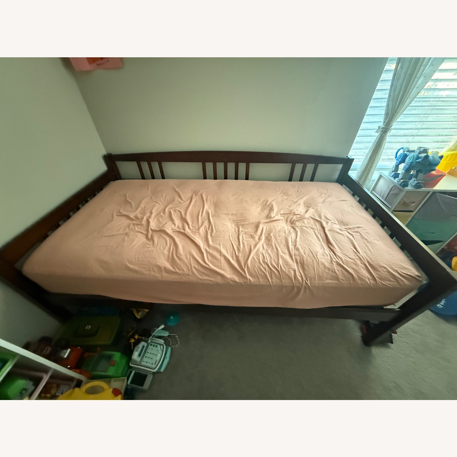 Dorel Home Products Dark Brown Wood Daybed - image-1