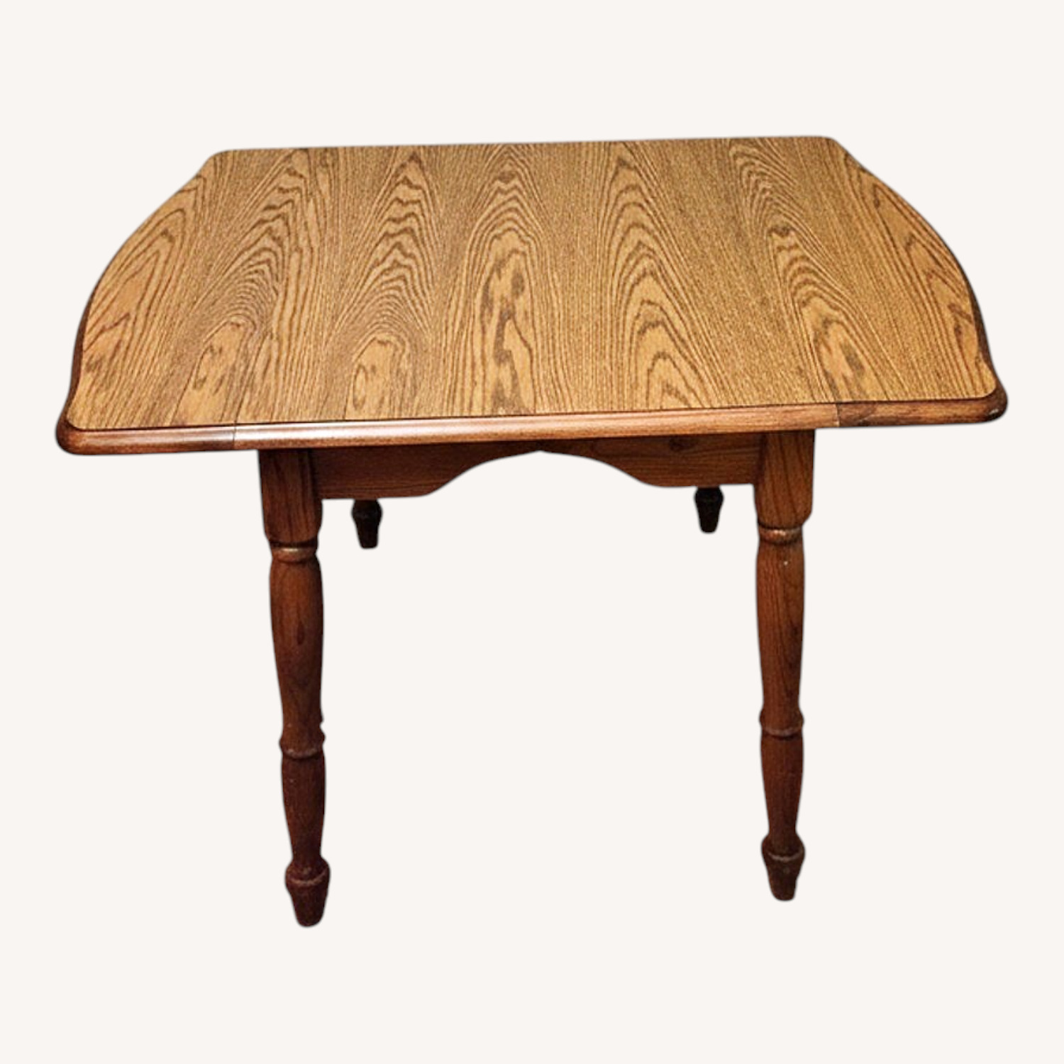 Natural Wood Dining Set 2 Chairs - image-5