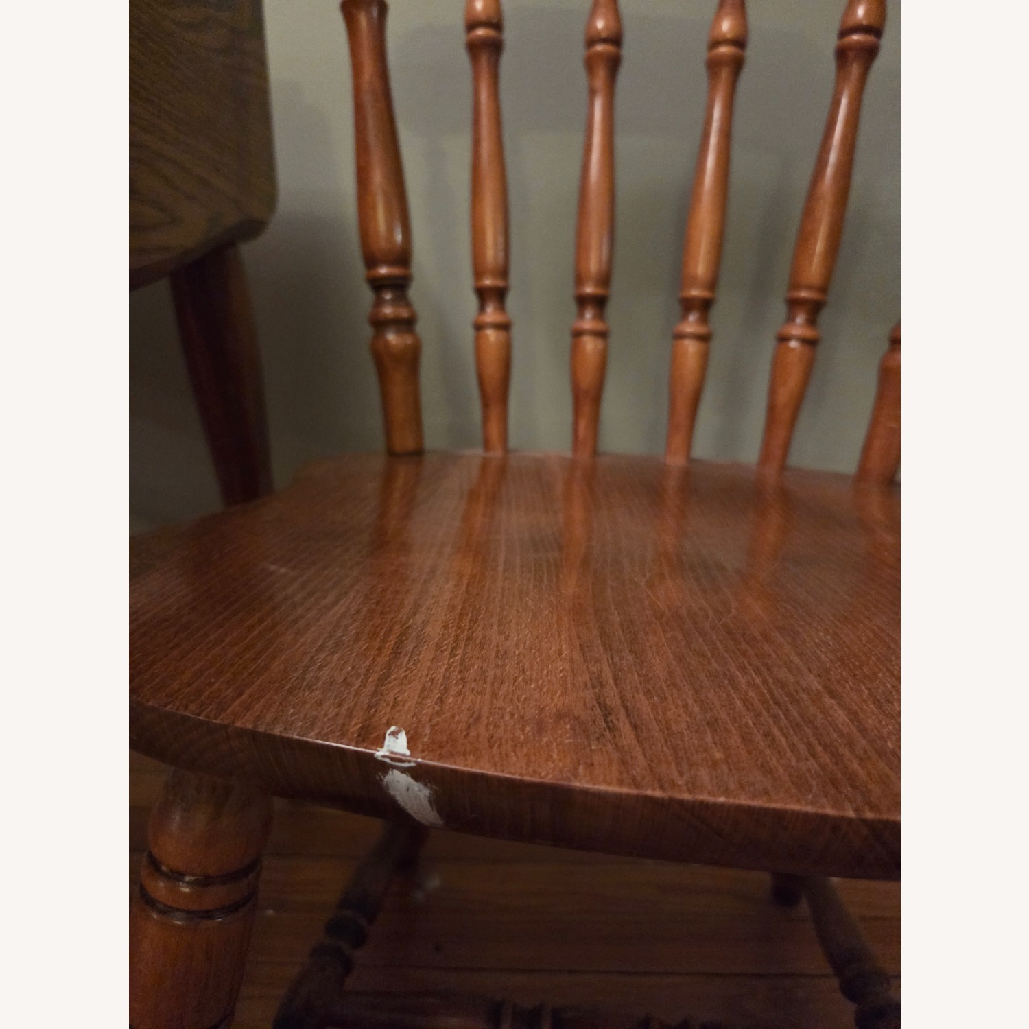 Natural Wood Dining Set 2 Chairs - image-4