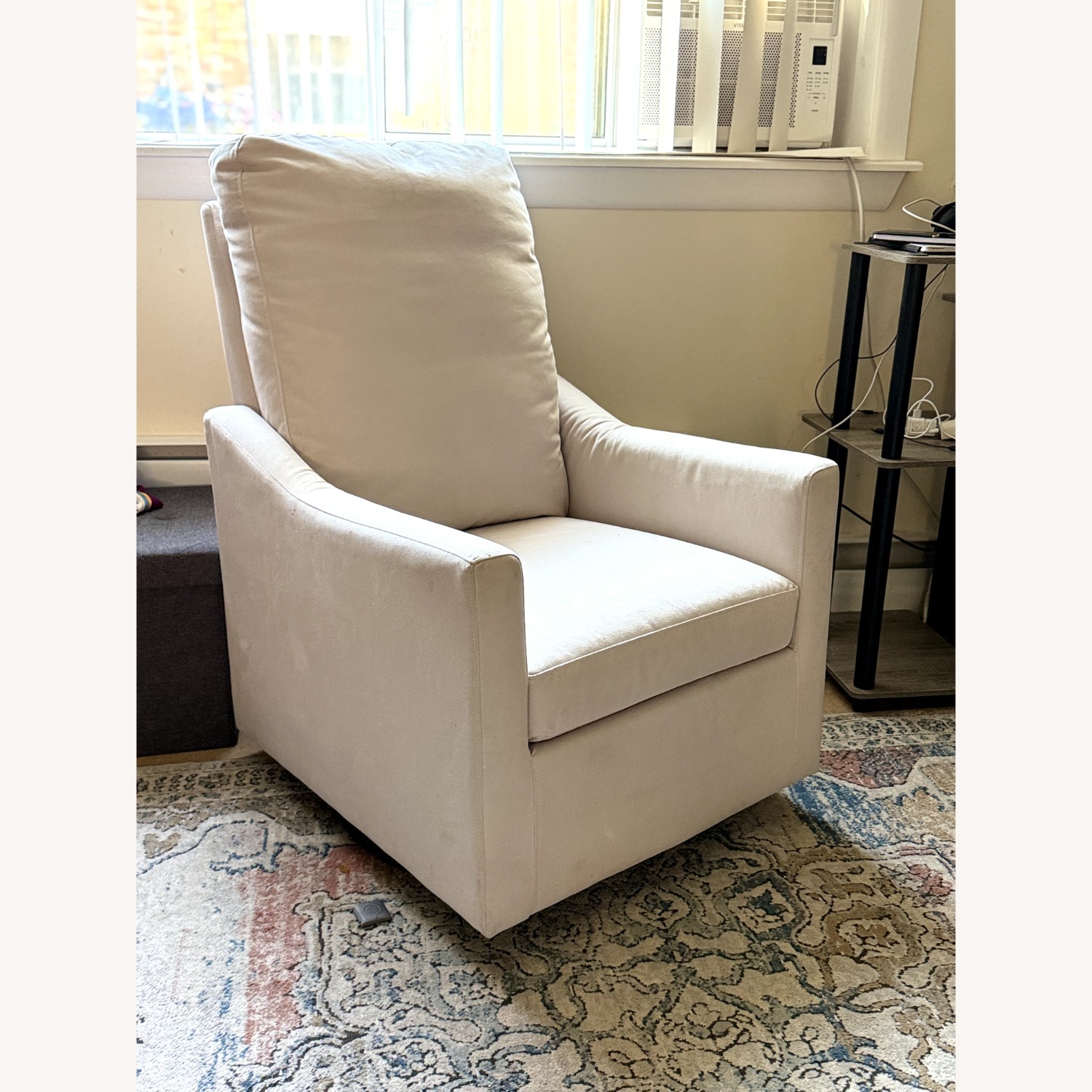 Delta Children Adley Nursery Glider Swivel Chair - image-3
