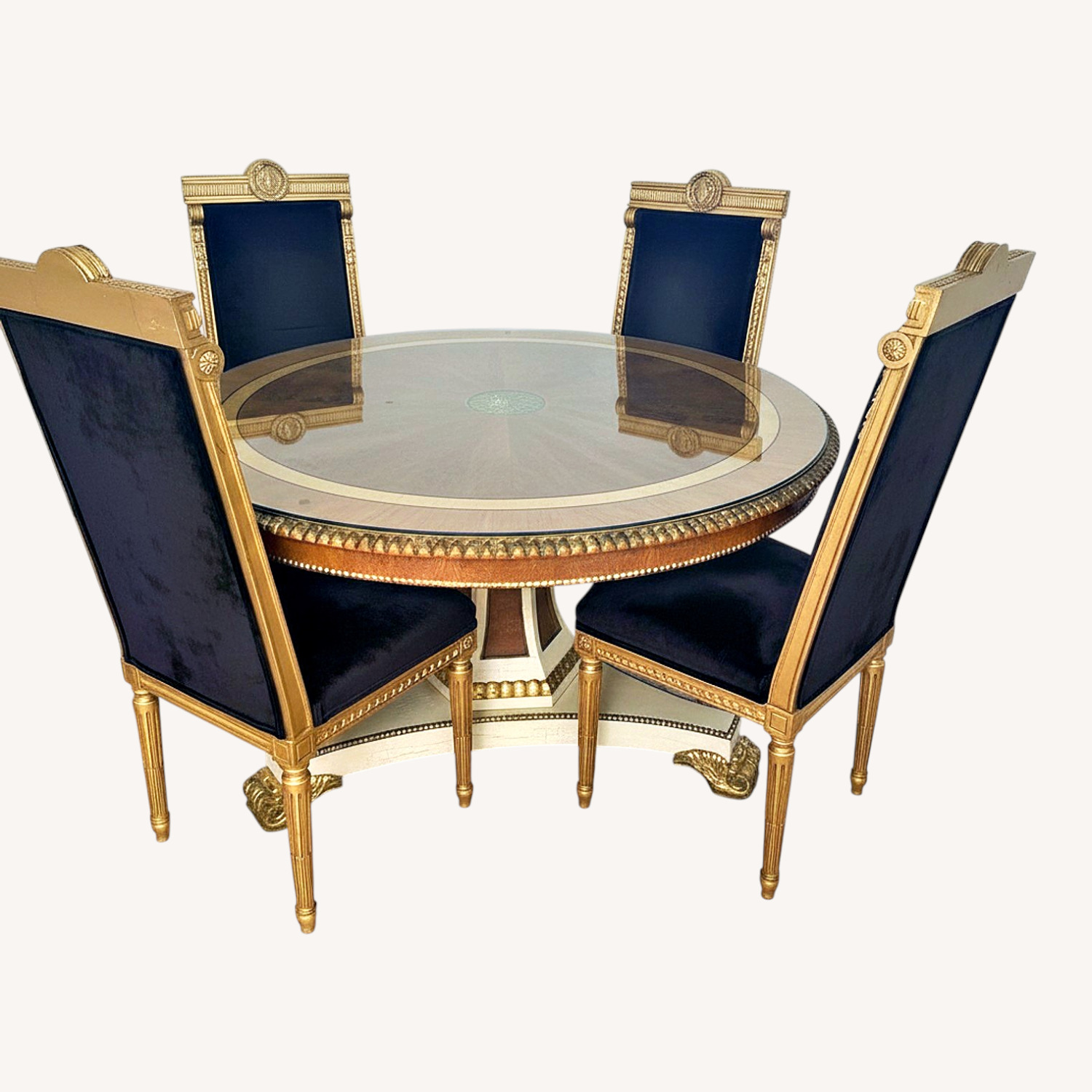Clive Christian Table and Chairs - image-0