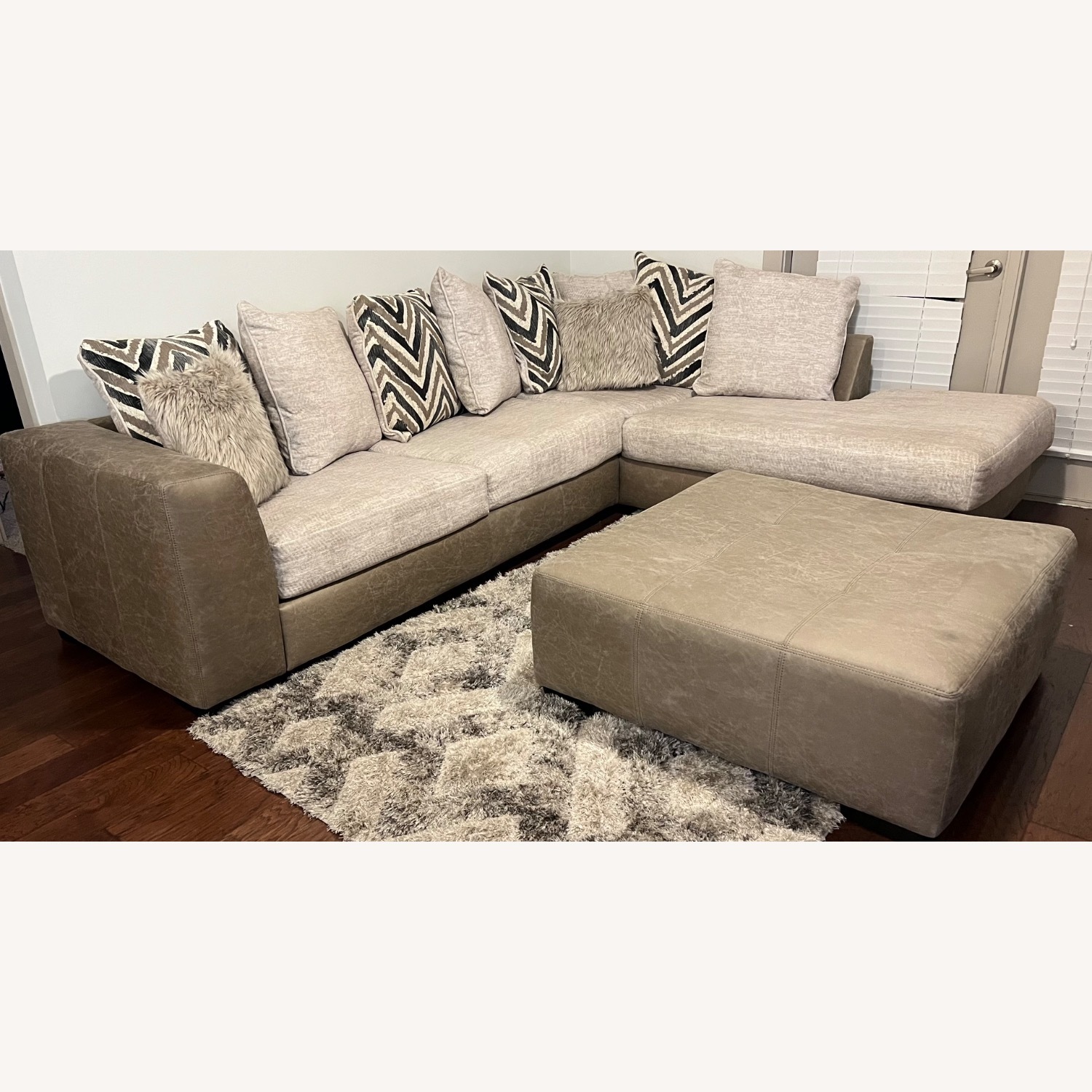 Ashley Furniture Natural Novelia 2 Pc Sectional - image-8