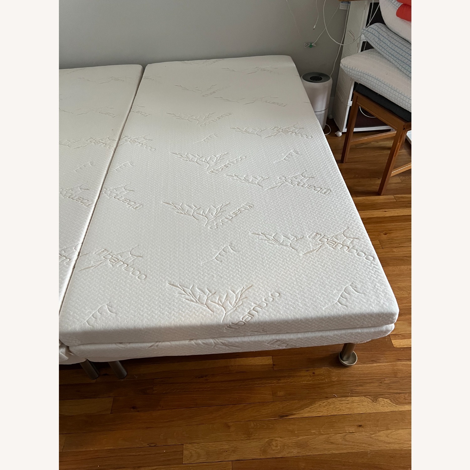 IKEA Natural Wood Twin Bed - image-5