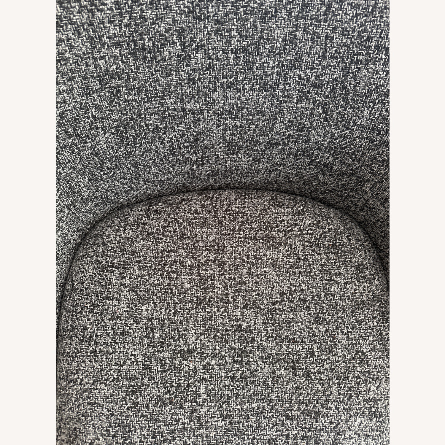 West Elm Black Fabric Accent Chair - image-4