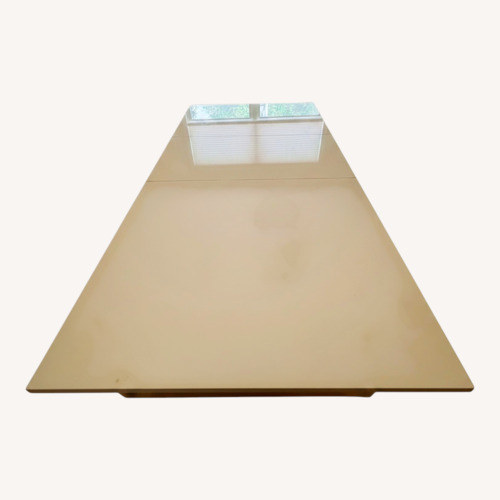 Used Lacquer Dining Table and 6 Chairs for sale on AptDeco