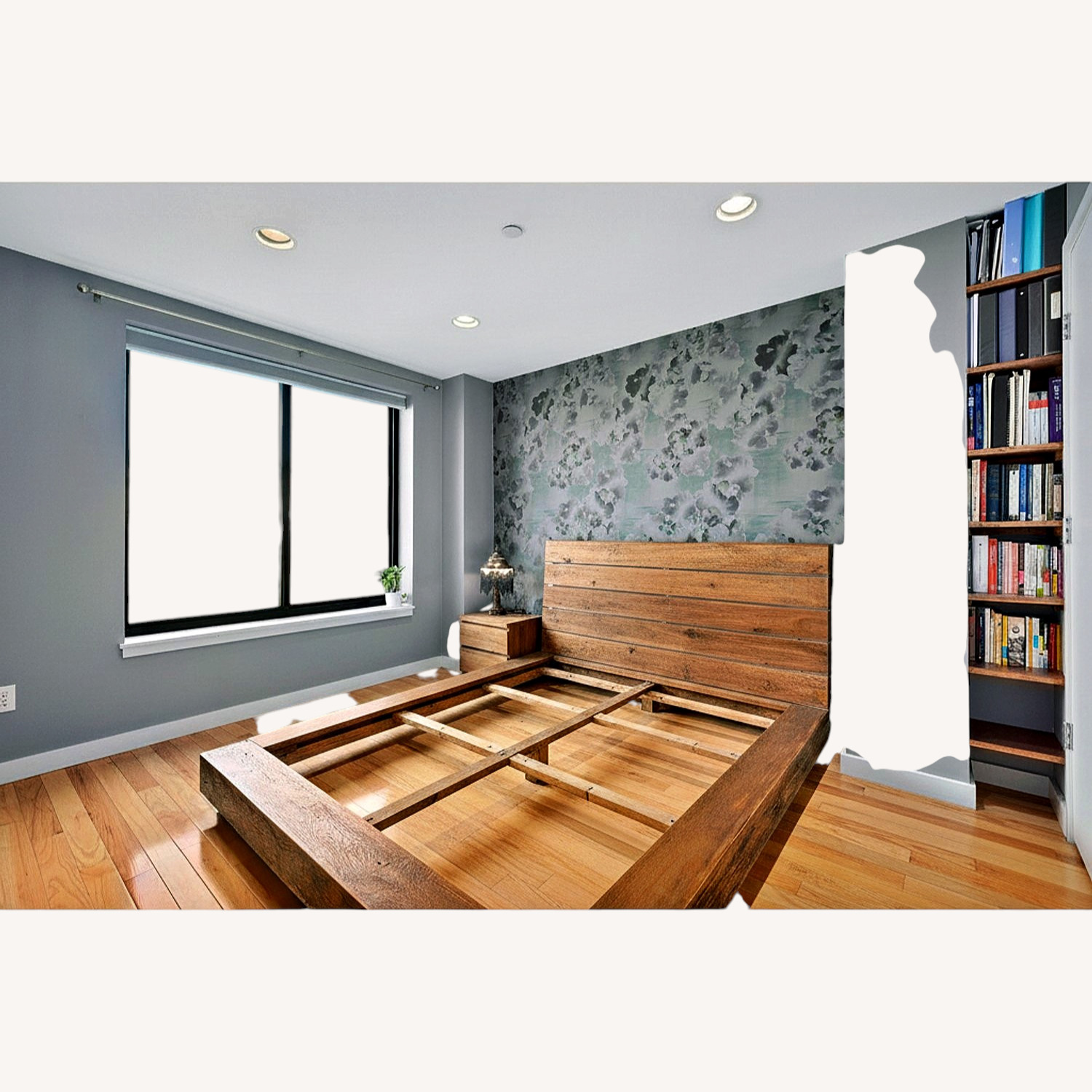 Environment Furniture Queen Size Beam Bed - image-4