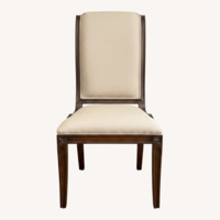 Velvet Multi-Color Striped Dining Chairs