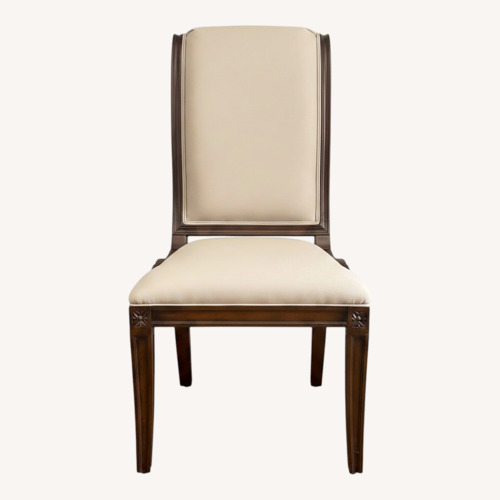 Used Velvet Multi-Color Striped Dining Chairs for sale on AptDeco