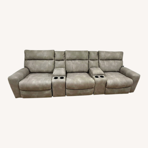 Used Ashley Furniture Next Gen Durapella Power Recliner Sofa for sale on AptDeco
