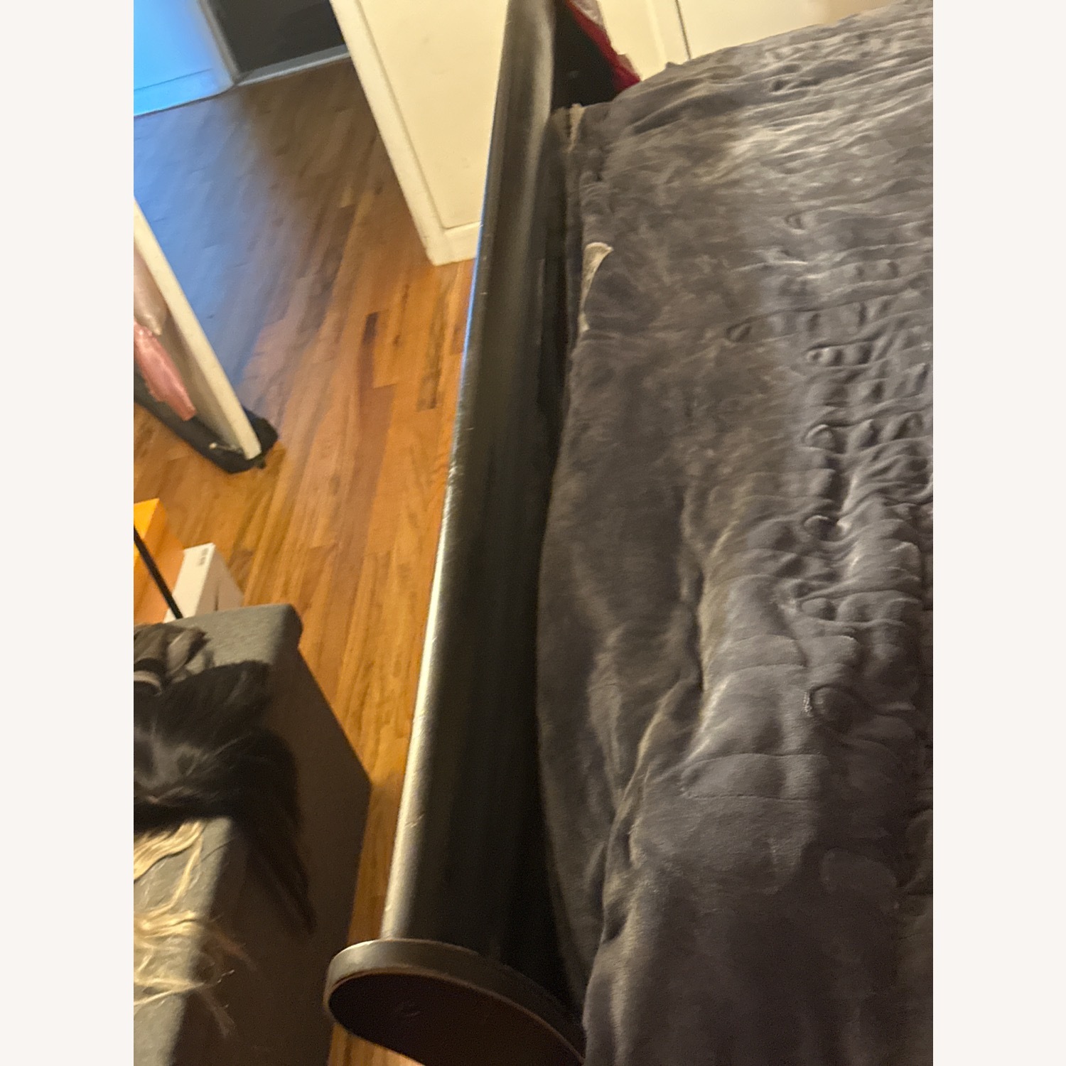 Bob's Discount Furniture Black King Bed - image-3