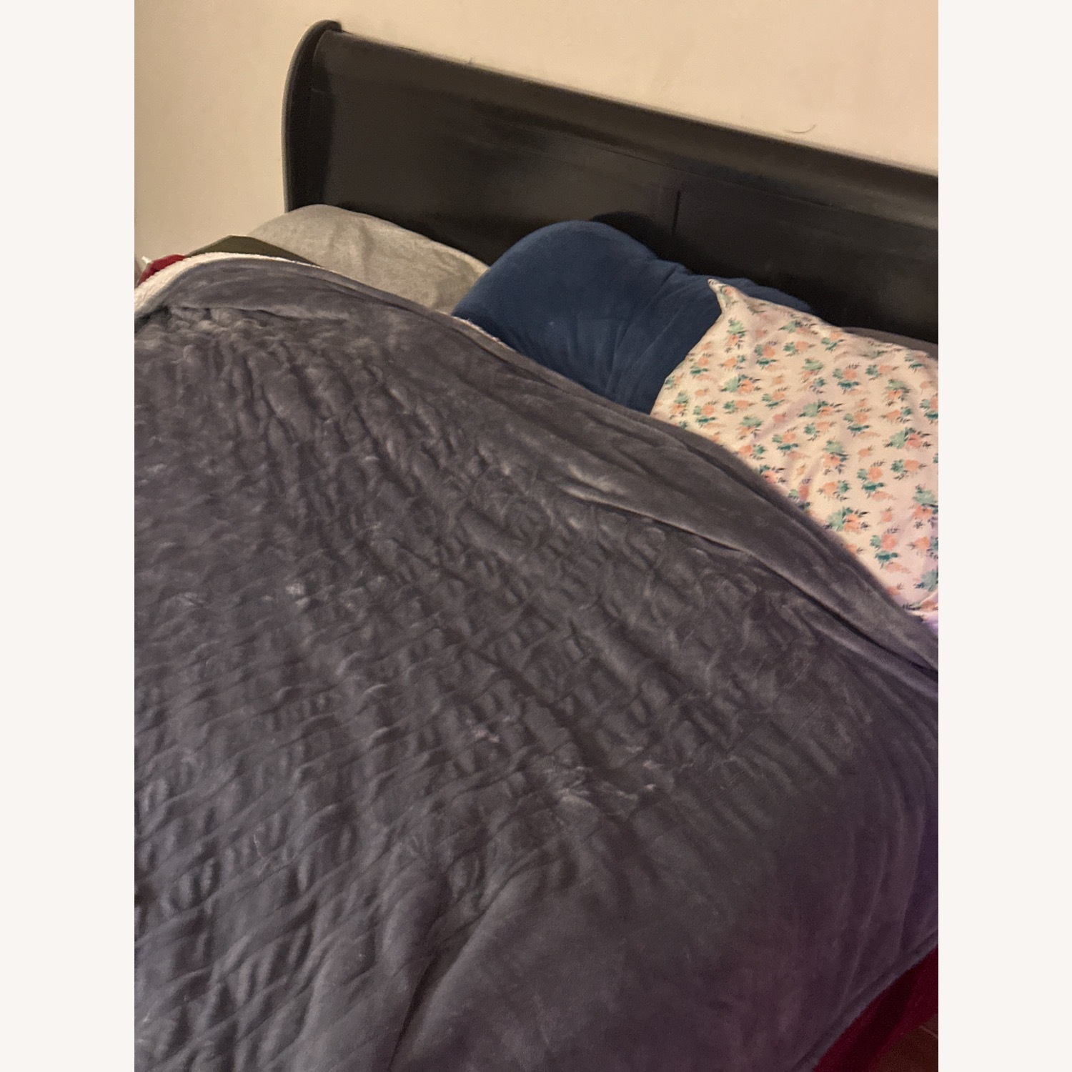 Bob's Discount Furniture Black King Bed - image-2