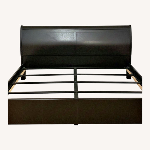 Used Bob's Discount Furniture Black King Bed for sale on AptDeco