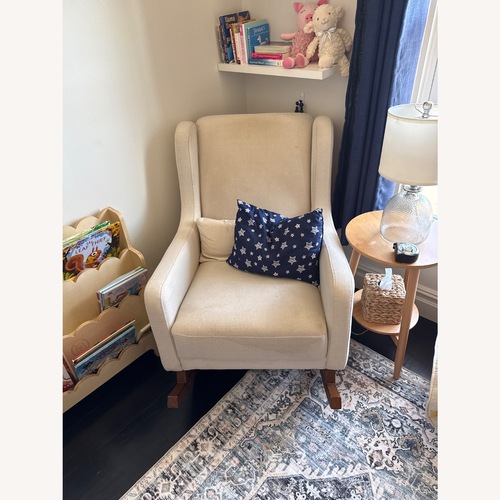Used Wayfair White Armchair for sale on AptDeco