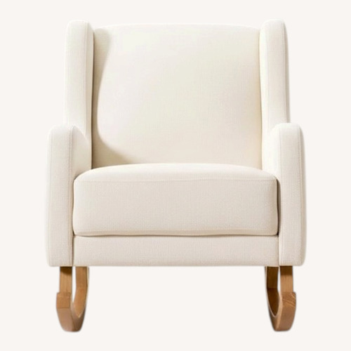 Used Wayfair White Armchair for sale on AptDeco