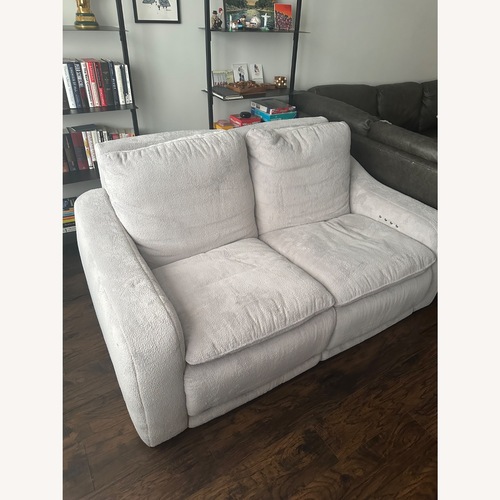 Used Celine Power Loveseat W Power Headrest for sale on AptDeco