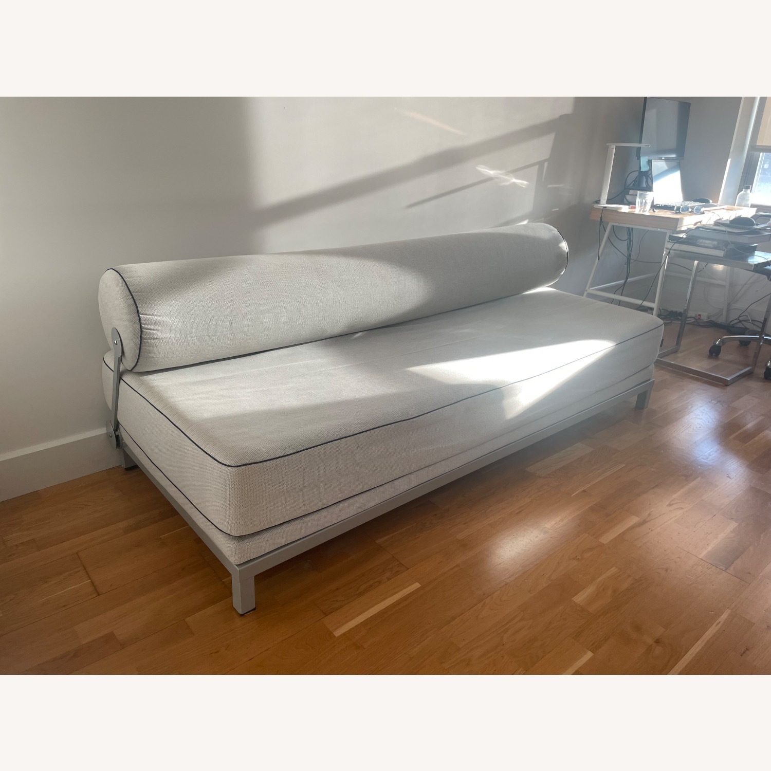 Design Within Reach Gray Sleeper Sofa - image-2