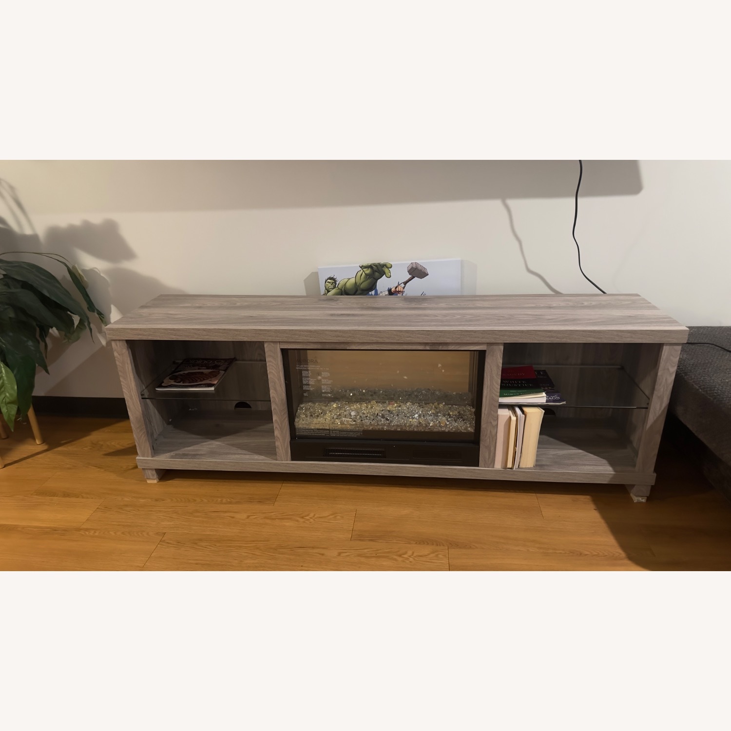 71" LED MEDIA FIREPLACE - image-6
