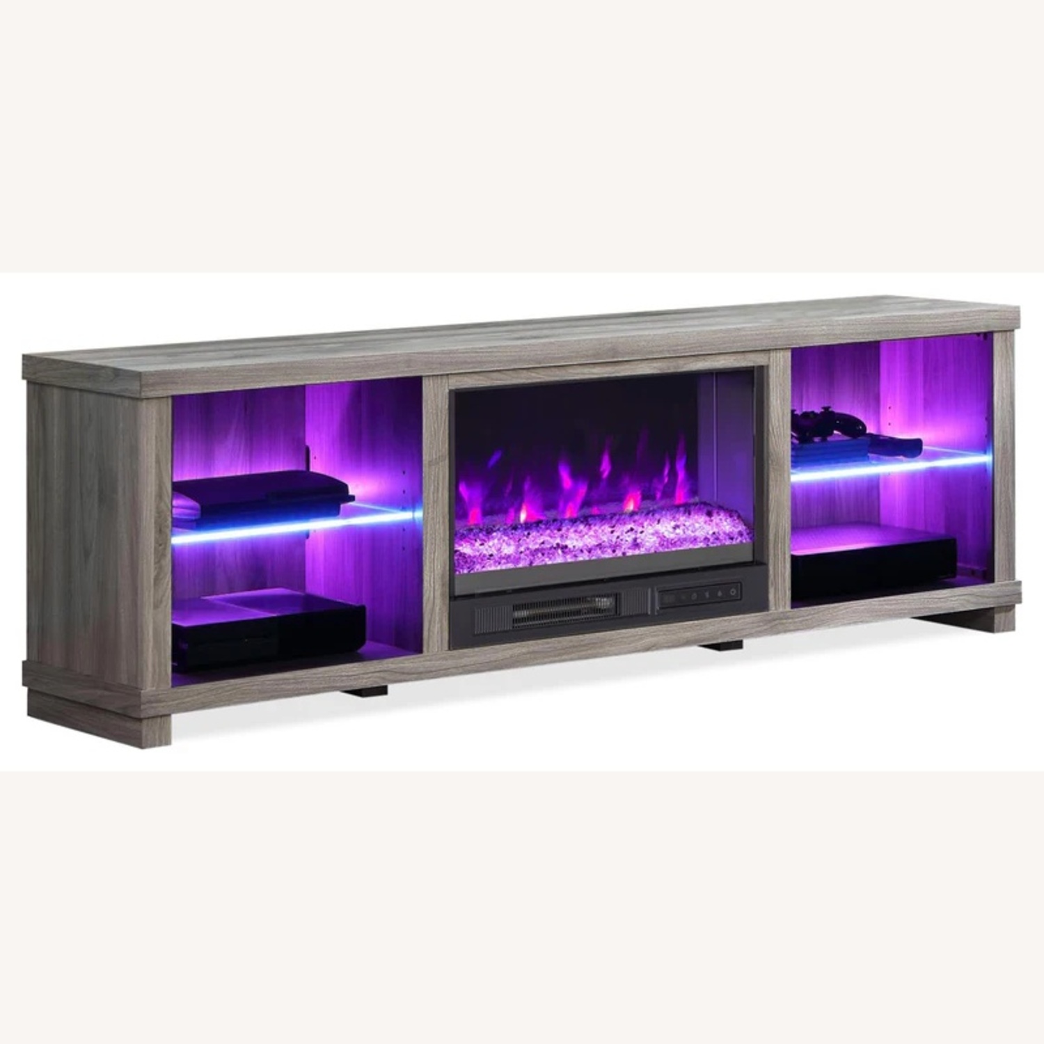 71" LED MEDIA FIREPLACE - image-8