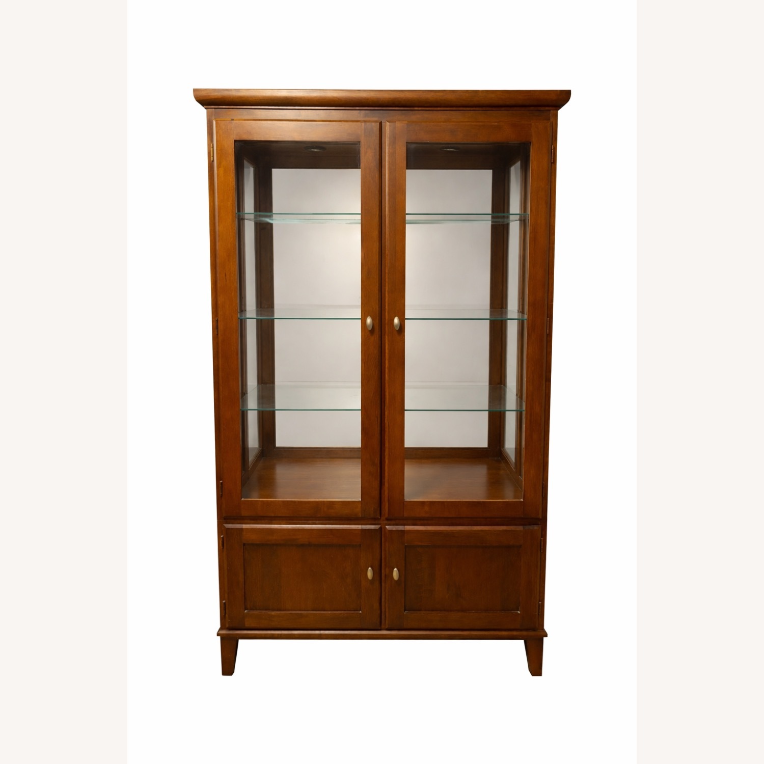 Ethan Allen Curio Cabinet - image-3