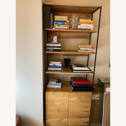 Used West Elm Industrial Modular Open & Closed Storage for sale on AptDeco