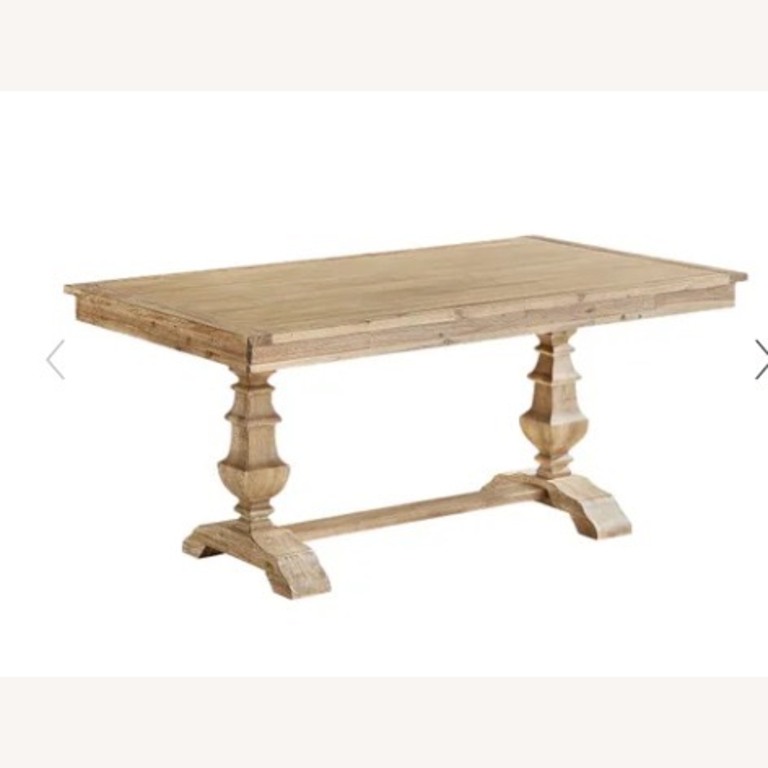 Pier1Natural Stonewash Table Bench & 2 Chairs - image-2