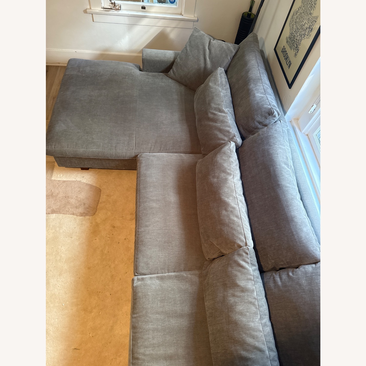 West Elm Harmony Chaise Sectional - image-5