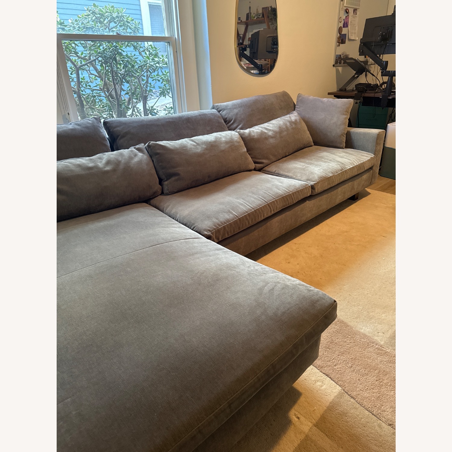 West Elm Harmony Chaise Sectional - image-10