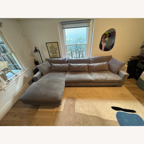 Used West Elm Harmony Chaise Sectional for sale on AptDeco