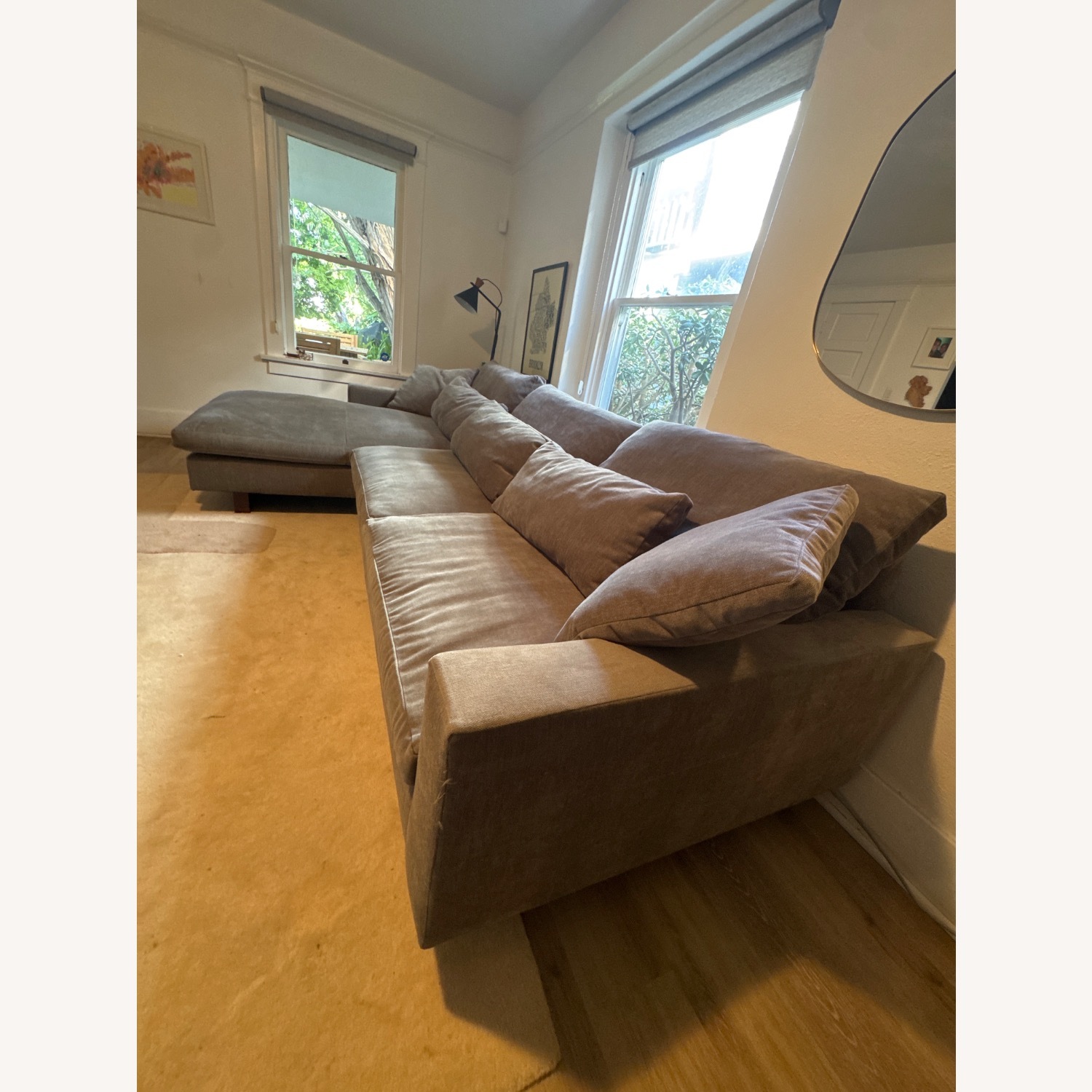 West Elm Harmony Chaise Sectional - image-7