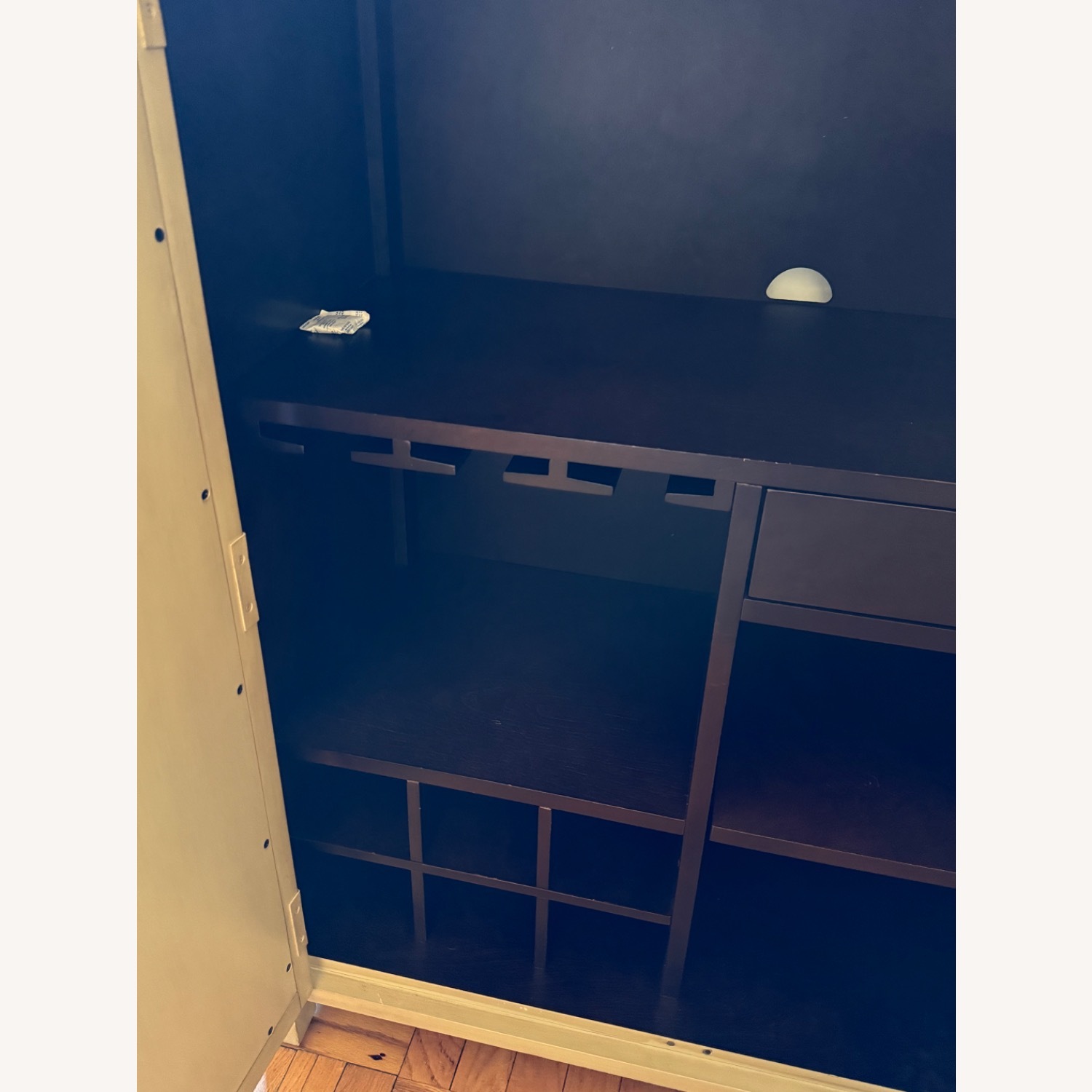Pottery Barn Lyla Natural Bar Cabinet - image-3