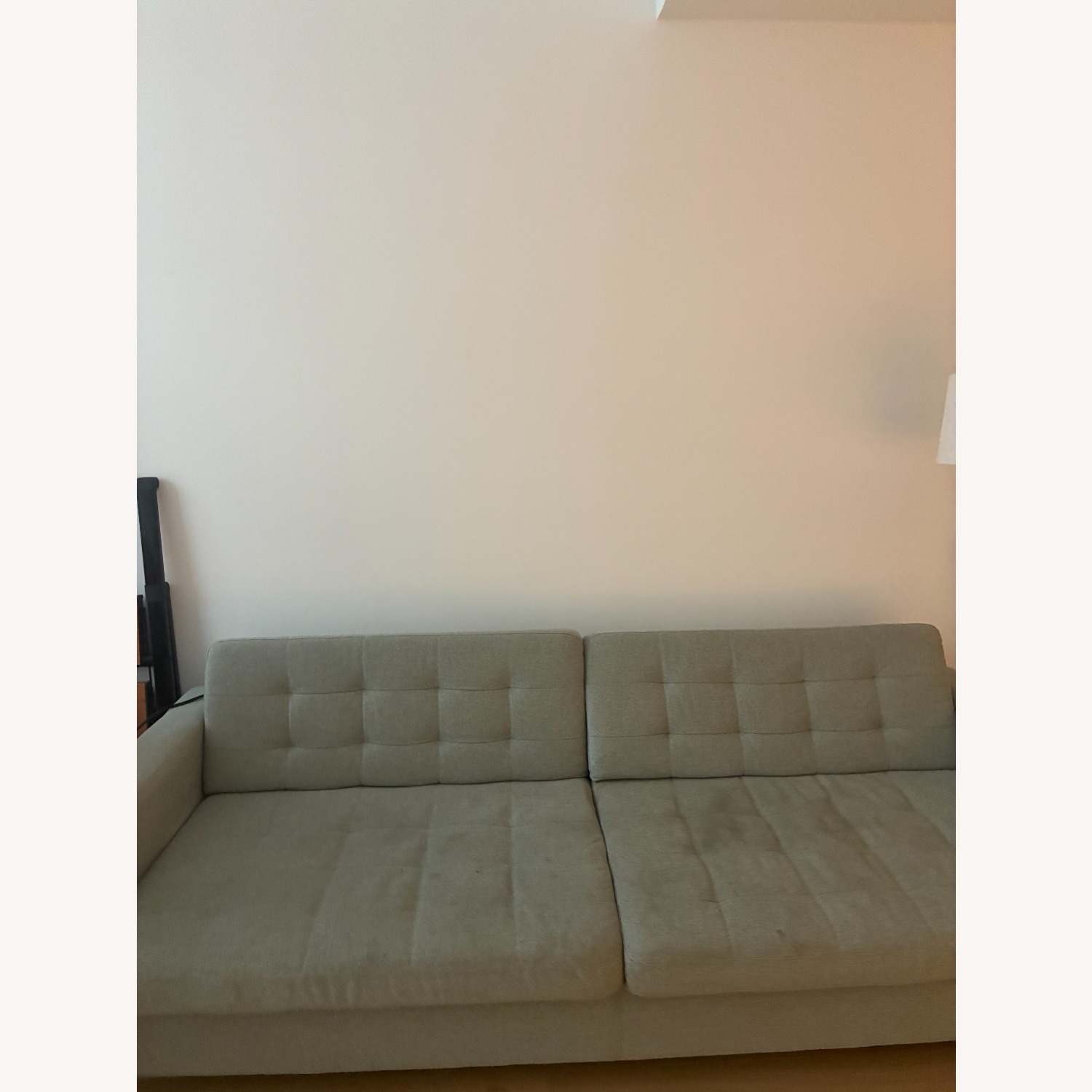 IKEA MORABO Sleeper Sofa Light Green - image-1