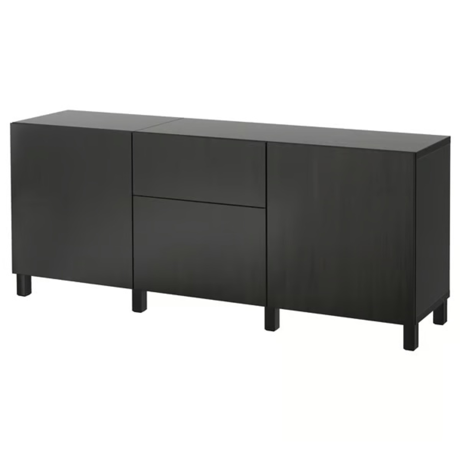IKEA Dark Brown Wood Sideboard - image-4