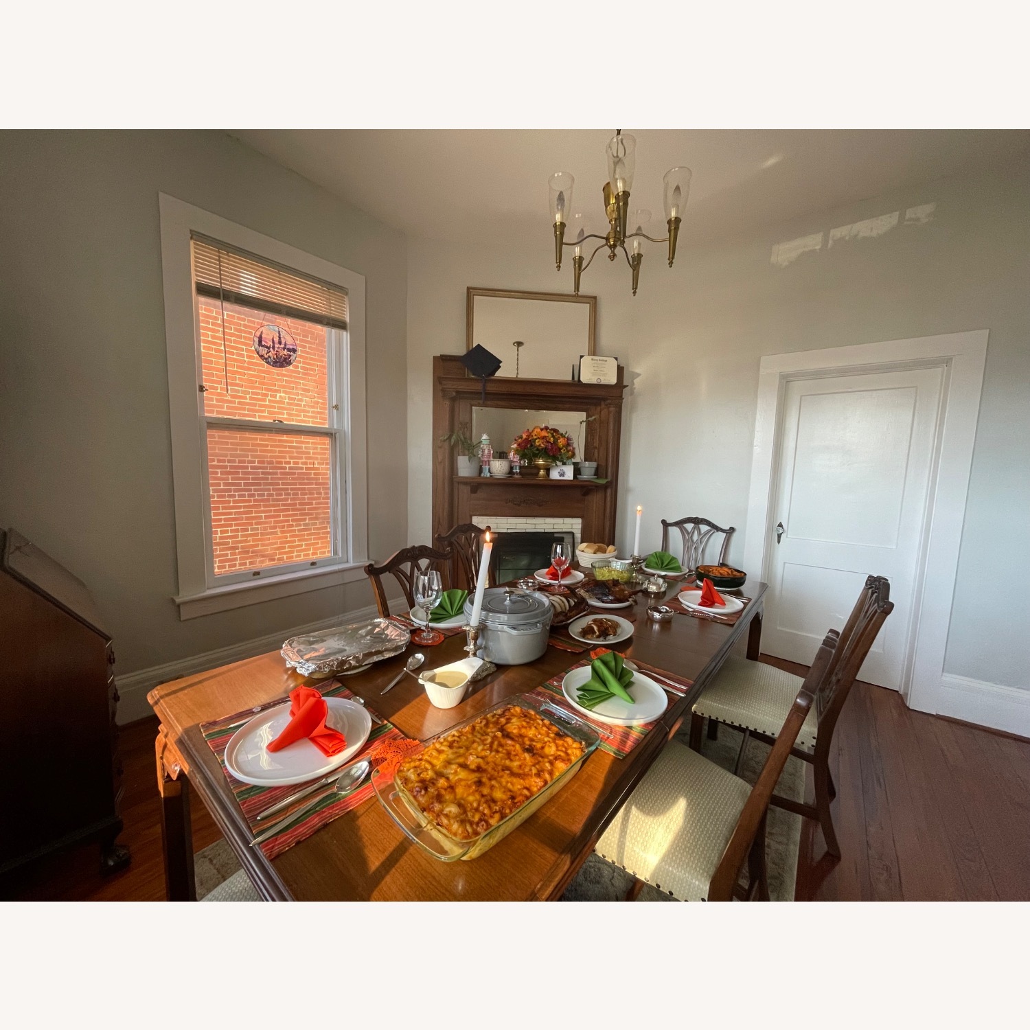 Vintage Chippendale Dining Suite - image-8