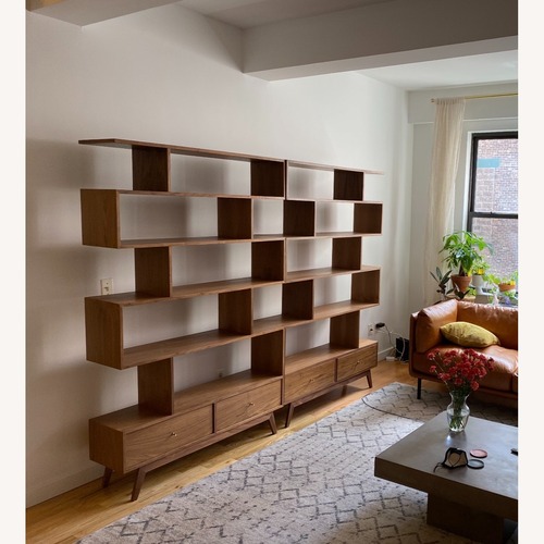 Used Midcentury Style "Staggered" Bookcase for sale on AptDeco