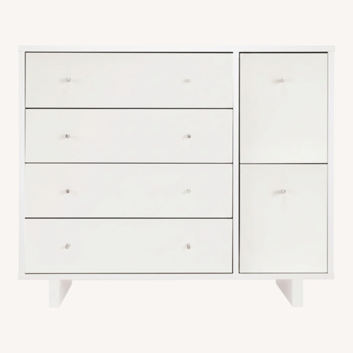 Used Room & Board Moda White Wood Dresser for sale on AptDeco