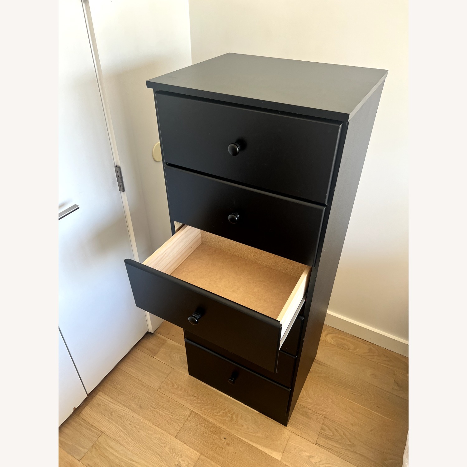 Amazon Black Wood Dresser - image-3