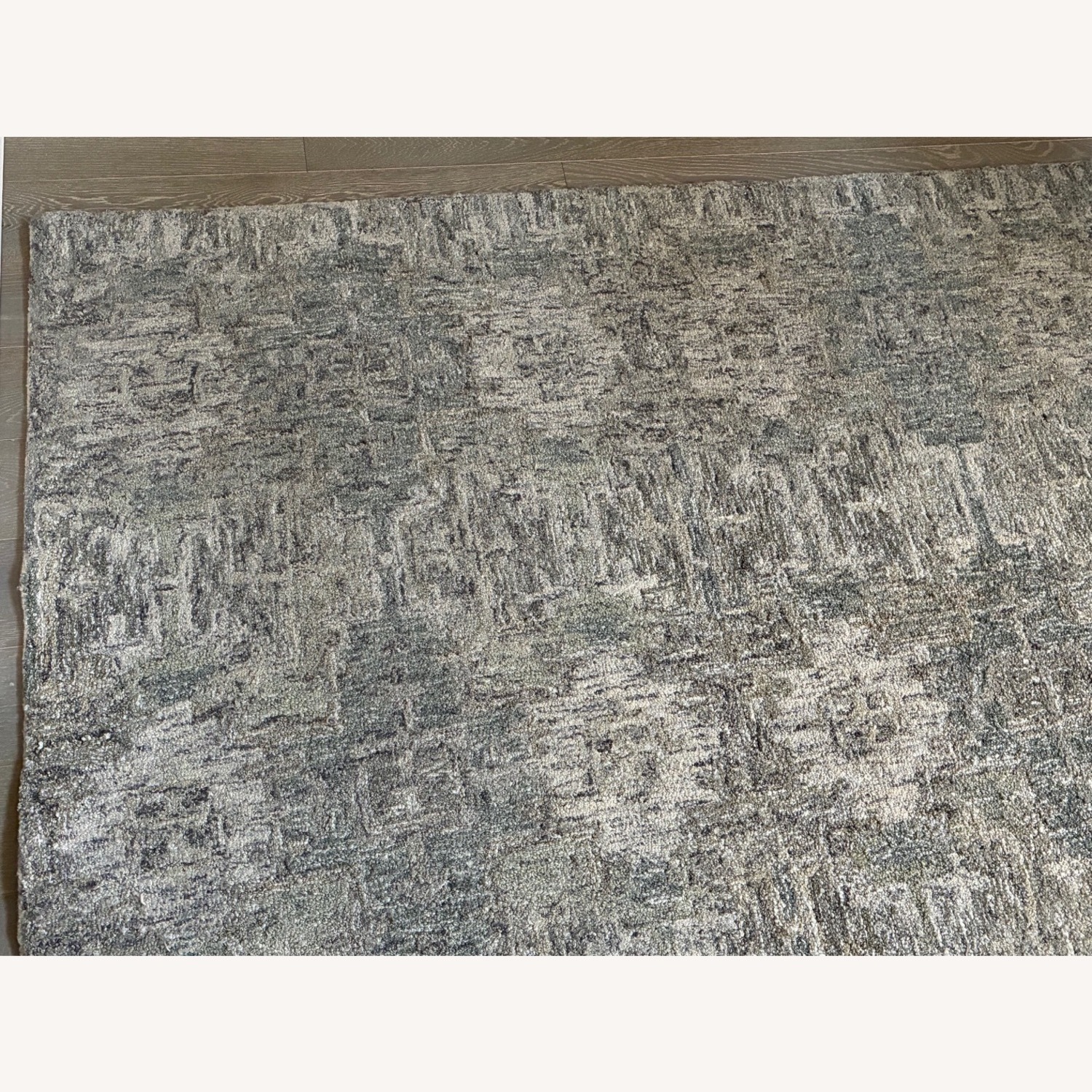 Crate & Barrel Alvarez Gray Rug 6' x 9' - image-4