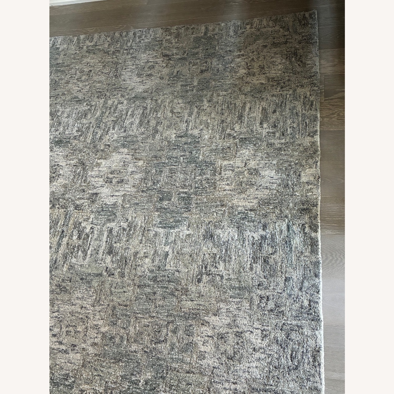 Crate & Barrel Alvarez Gray Rug 6' x 9' - image-5