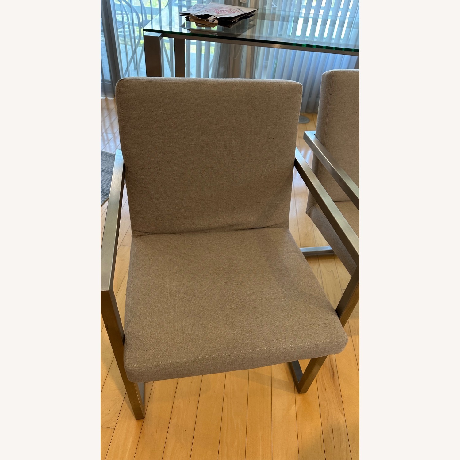 Room & Board Lira Arm Chair Natural Dining Chairs - image-4