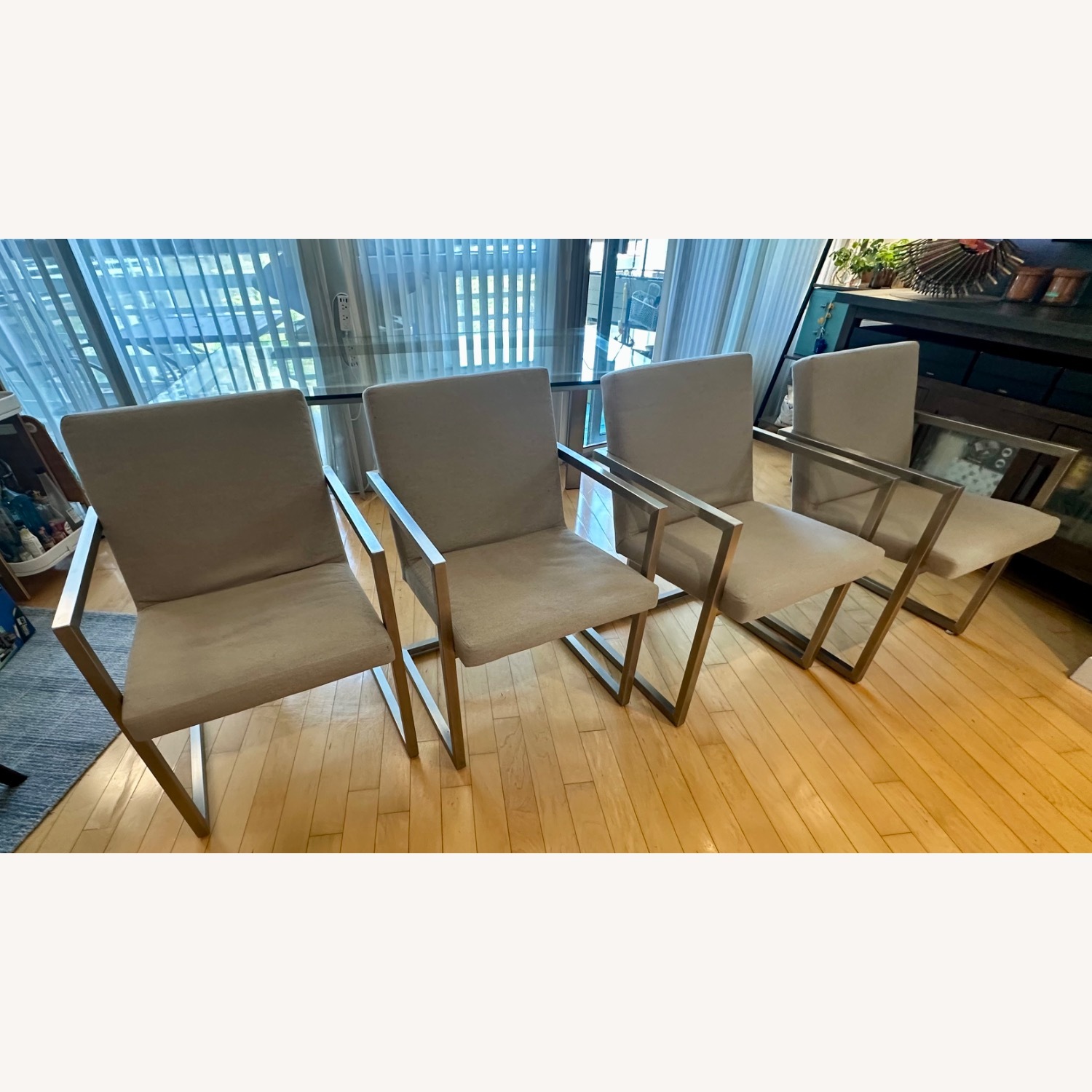 Room & Board Lira Arm Chair Natural Dining Chairs - image-1