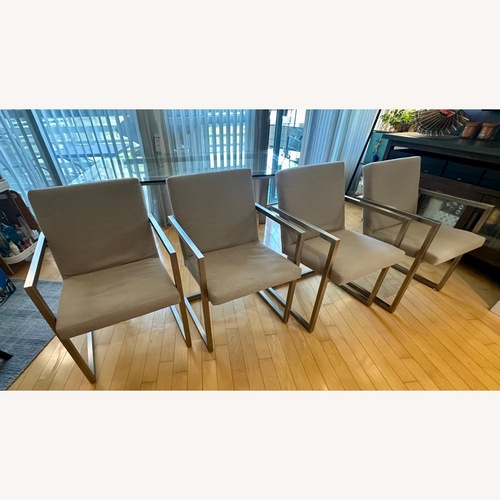 Used Room & Board Lira Arm Chair Natural Dining Chairs for sale on AptDeco