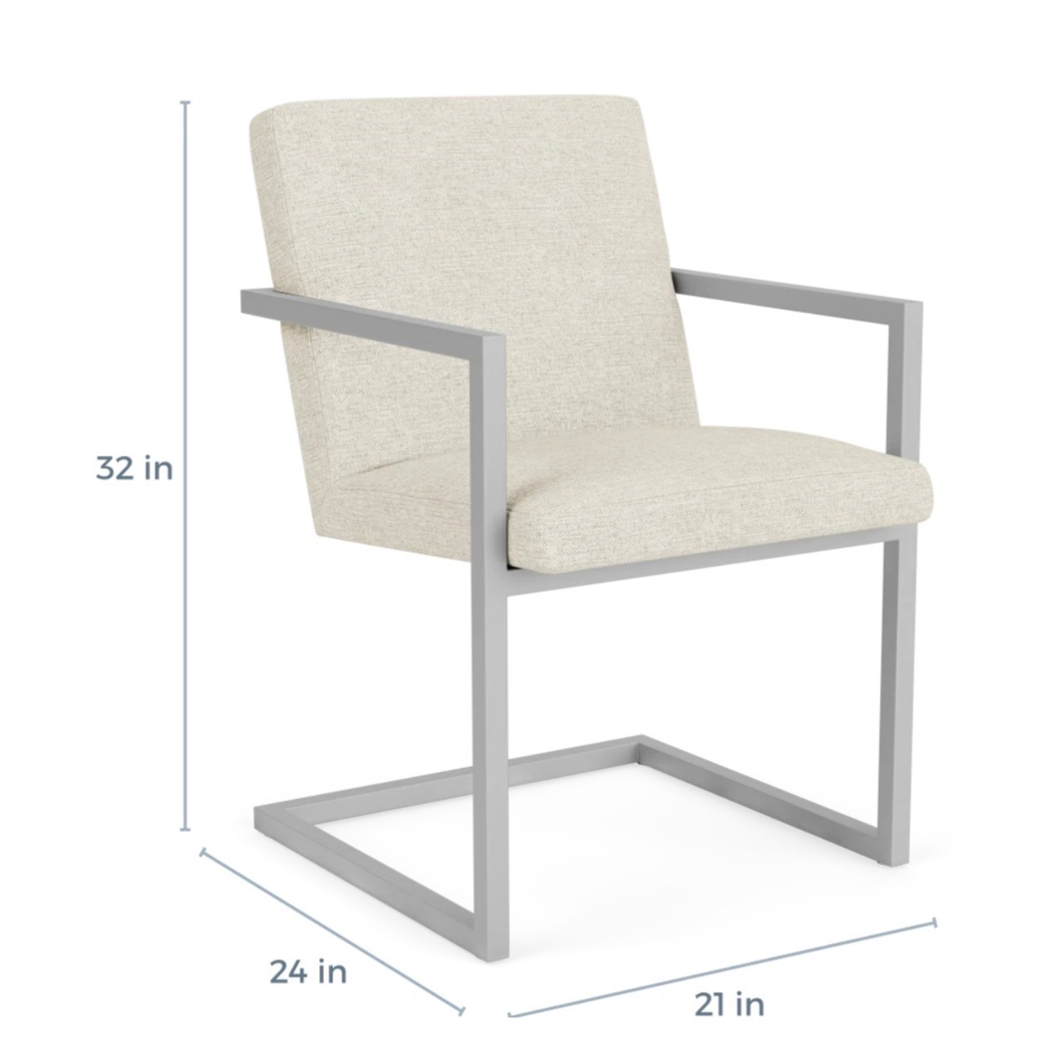 Room & Board Lira Arm Chair Natural Dining Chairs - image-6