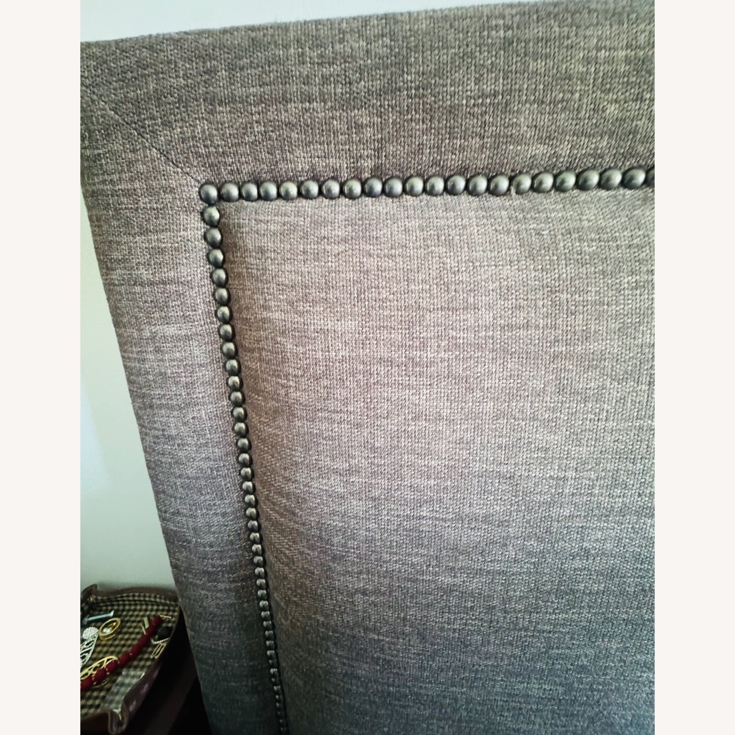 Bernhardt Furniture Dark Brown Fabric Queen Bed - image-11