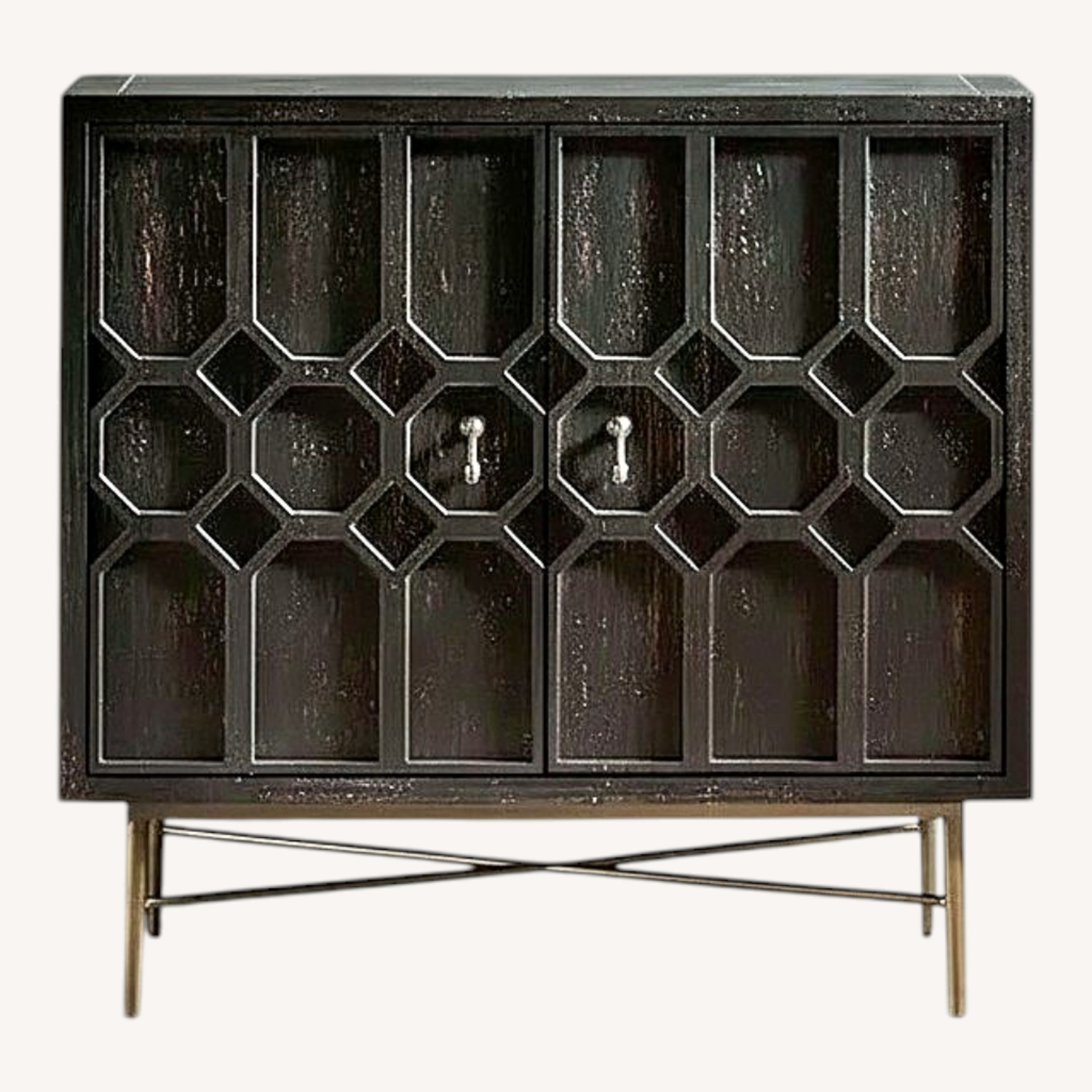 Overstock Black Accents Table - image-0