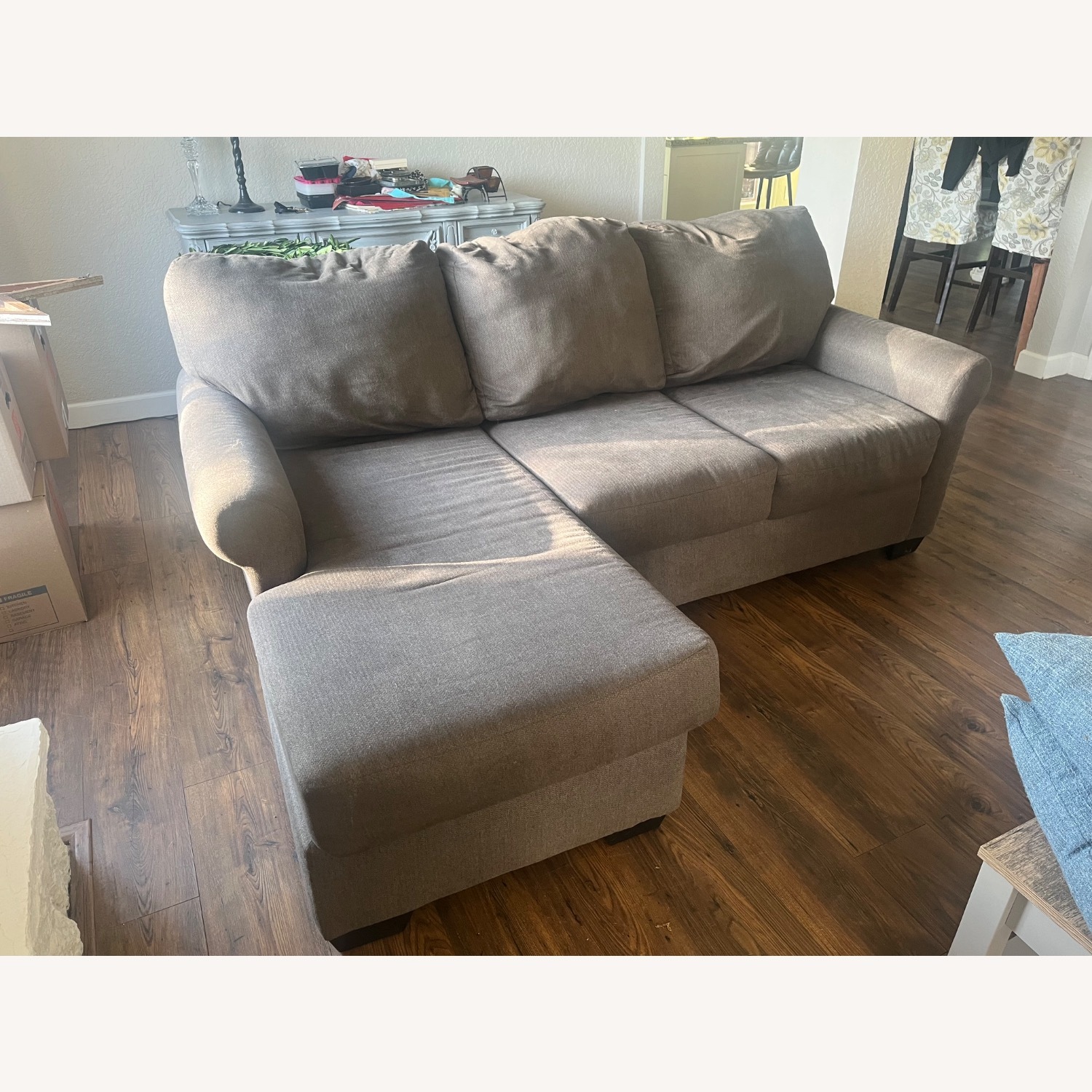 Ashley Gray Couch - image-2