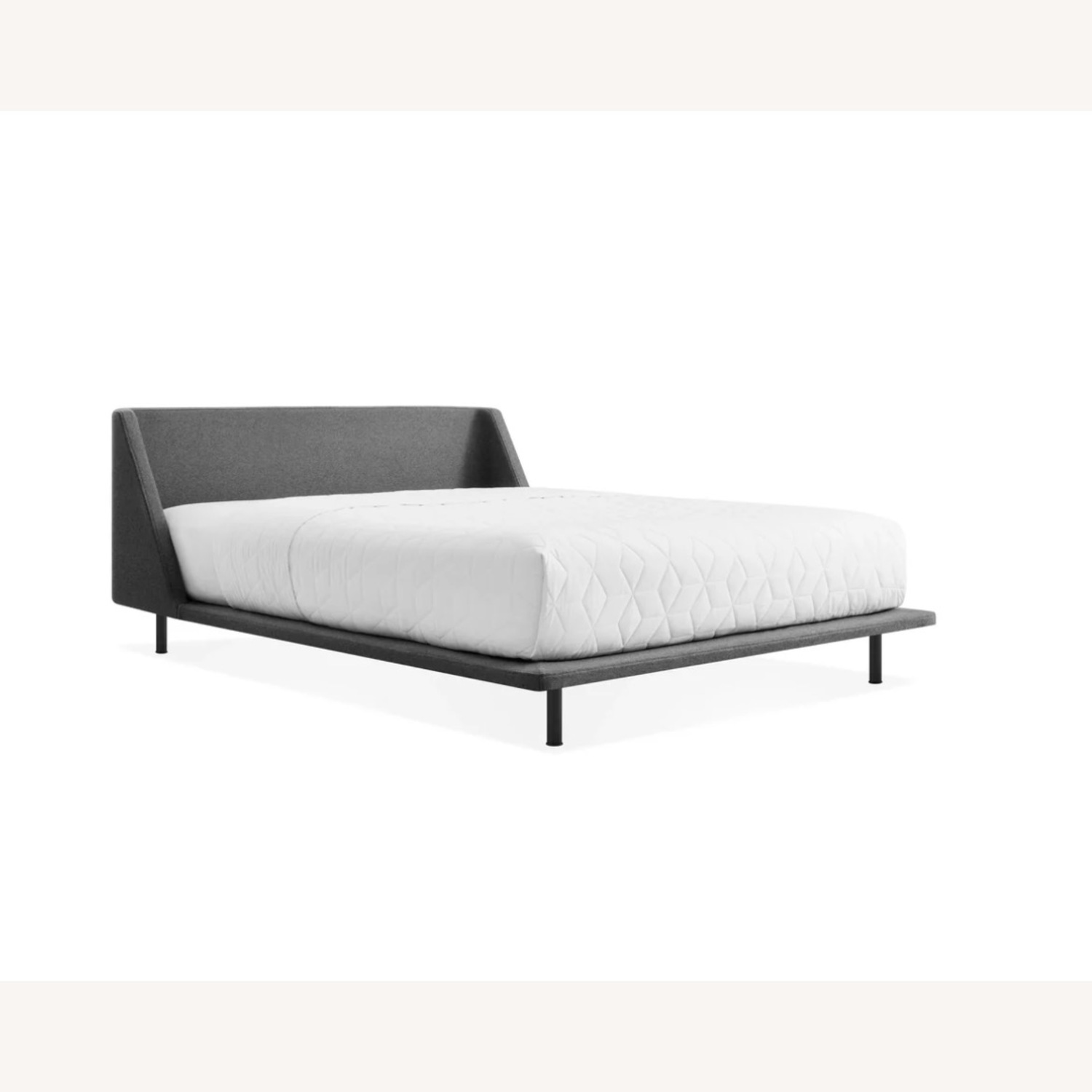 Blu Dot Nook Bed - Gray Queen - image-1