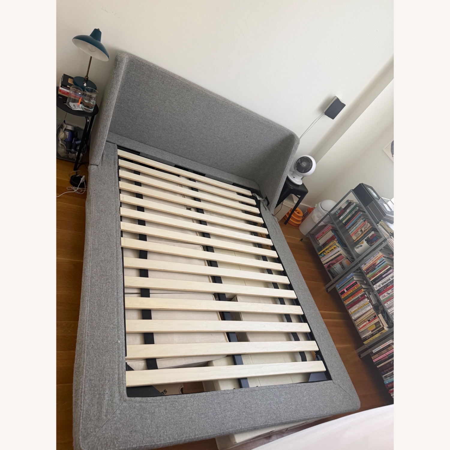 Blu Dot Nook Bed - Gray Queen - image-3