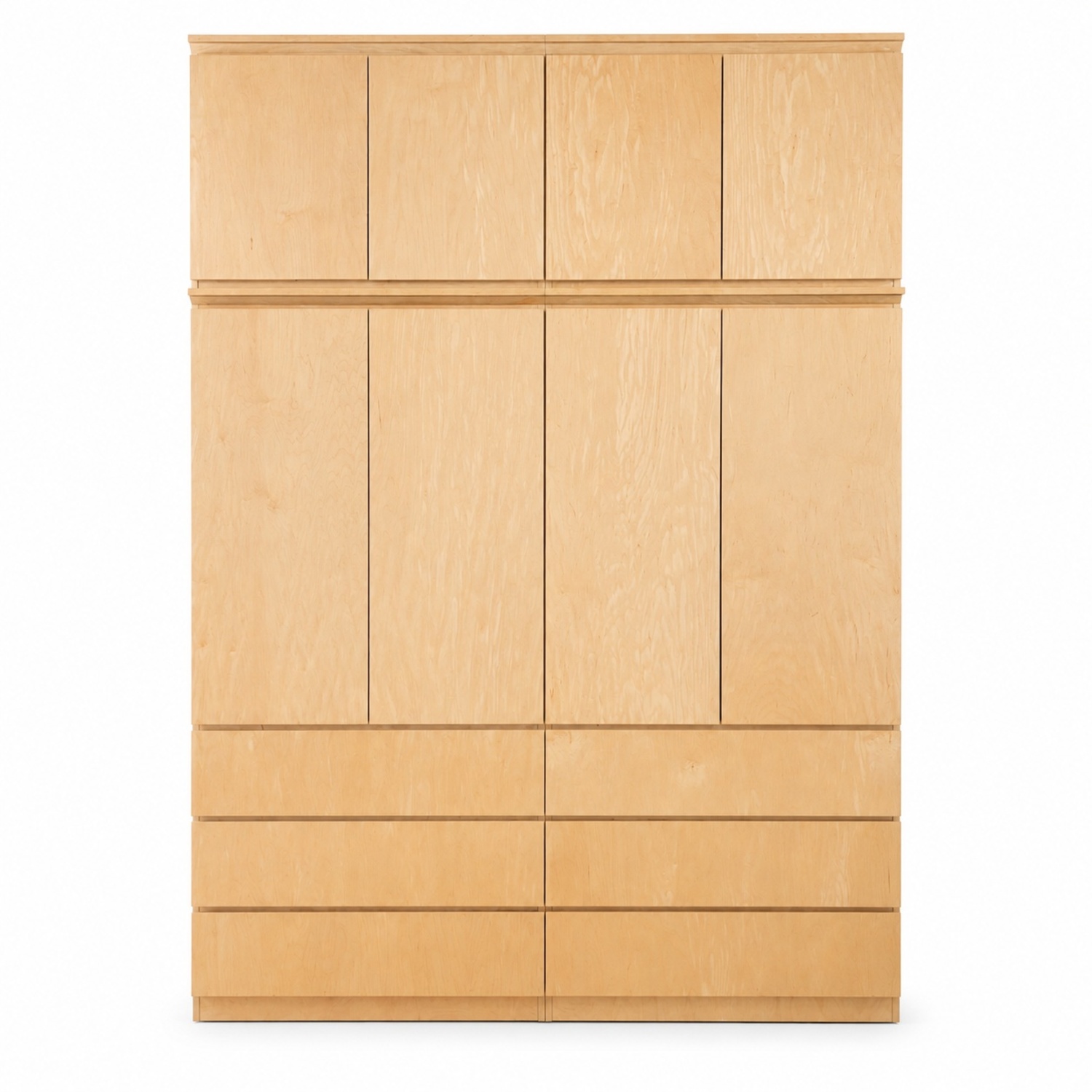 Gothic Cabinet Craft Natural Wood Armoire - image-5